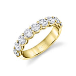 Round Shaped Wedding Band - 1.35 CT