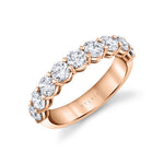 Round Shaped Wedding Band - 1.35 CT