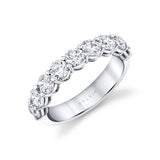 Round Shaped Wedding Band - 1.35 CT