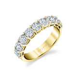 Cushion Shaped Wedding Band - 2.25 CT