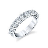 Cushion Shaped Wedding Band - 2.25 CT
