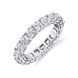 Cushion Cut Diamond Eternity Band 3.15 CT