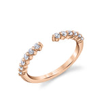 Modern Open Wedding Band