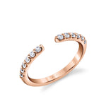 Classic Modern Open Wedding Band