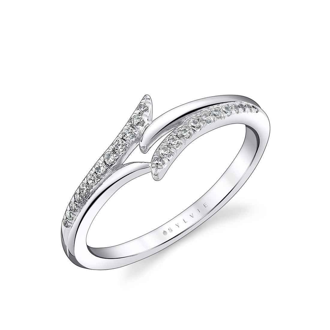 Tulira Diamond Vine Wedding Ring