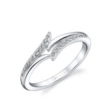 Tulira Diamond Vine Wedding Ring