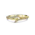 Tulira Diamond Vine Wedding Ring