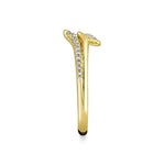 Tulira Diamond Vine Wedding Ring