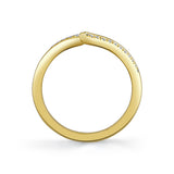 Tulira Diamond Vine Wedding Ring