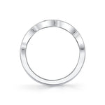 Tulira Leaf Diamond Wedding Ring