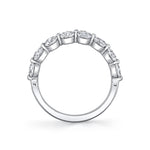 Shared Prong Diamond Wedding Ring
