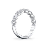 Shared Prong Diamond Wedding Ring
