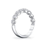 Shared Prong Diamond Wedding Ring