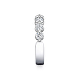 Shared Prong Diamond Wedding Ring