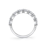 Shared Prong Diamond Wedding Ring