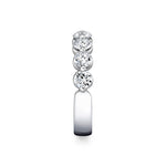 Shared Prong Diamond Wedding Ring