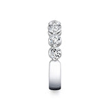Shared Prong Diamond Wedding Ring