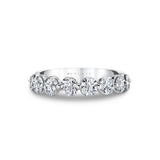 Shared Prong Diamond Wedding Ring