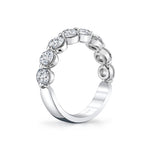 Shared Prong Diamond Wedding Ring