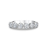 Shared Prong Diamond Wedding Ring