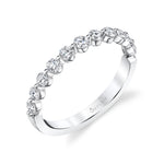 Classic Single Prong Wedding Band - .75 Carats
