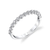 Classic 1 Prong Wedding Band-0.42