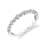 Classic 1 Prong Wedding Band-0.51 ALT