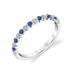 Classic 1 Prong Wedding Band-0.37