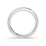 Flush Set Diamond Duo Wedding Ring