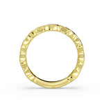 Bezel Set Marquise Diamond Wedding Ring