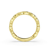 Bezel Set Marquise Diamond Wedding Ring