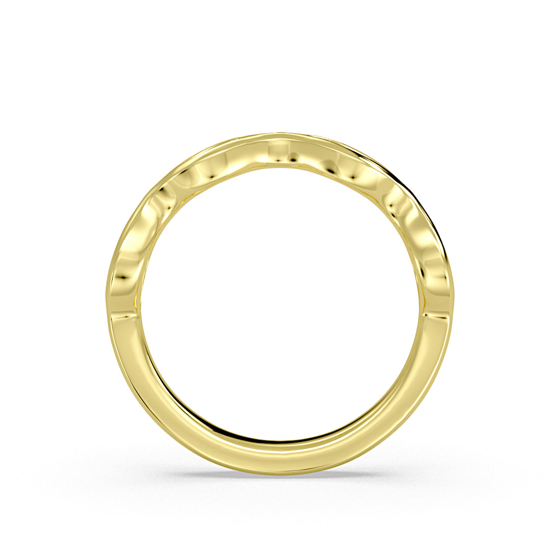 Bezel Set Marquise Diamond Wedding Ring
