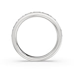 Channel Set East to West Baguette Wedding Ring
