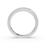 Double Band Classic Diamond Wedding Ring