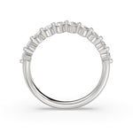Heritage Shared Prong Marquise Diamond Wedding Ring