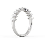Heritage Shared Prong Marquise Diamond Wedding Ring