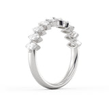 Heritage Shared Prong Marquise Diamond Wedding Ring