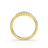 Graduated Baguette Diamond Wedding Ring