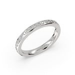 Flush Set Diamond Wedding Ring