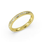 Flush Set Diamond Wedding Ring