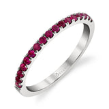Classic Ruby Wedding Band