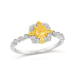 95% PLATINUM  GOLD DIAMOND  RING