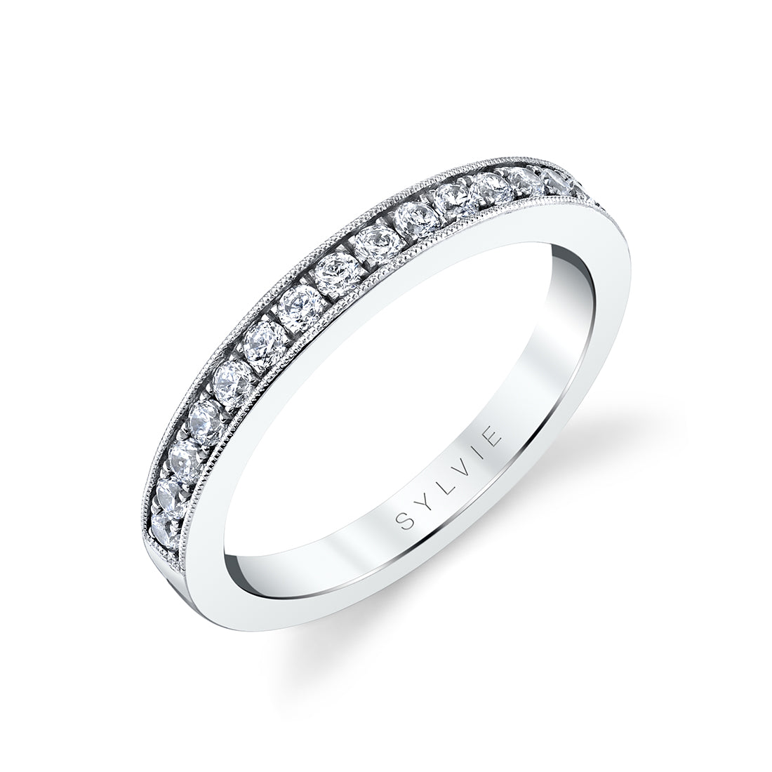 Classic Diamond Wedding Band - Eva