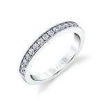 Classic Diamond Wedding Band - Eva