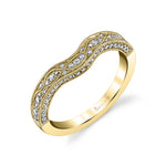 Vintage Inspired Wedding Band - Karoline