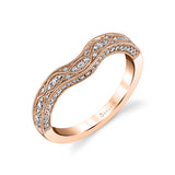 Vintage Inspired Wedding Band - Karoline