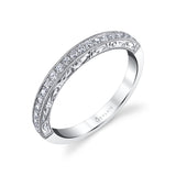 Hand Engraved Vintage Wedding Band - Envie