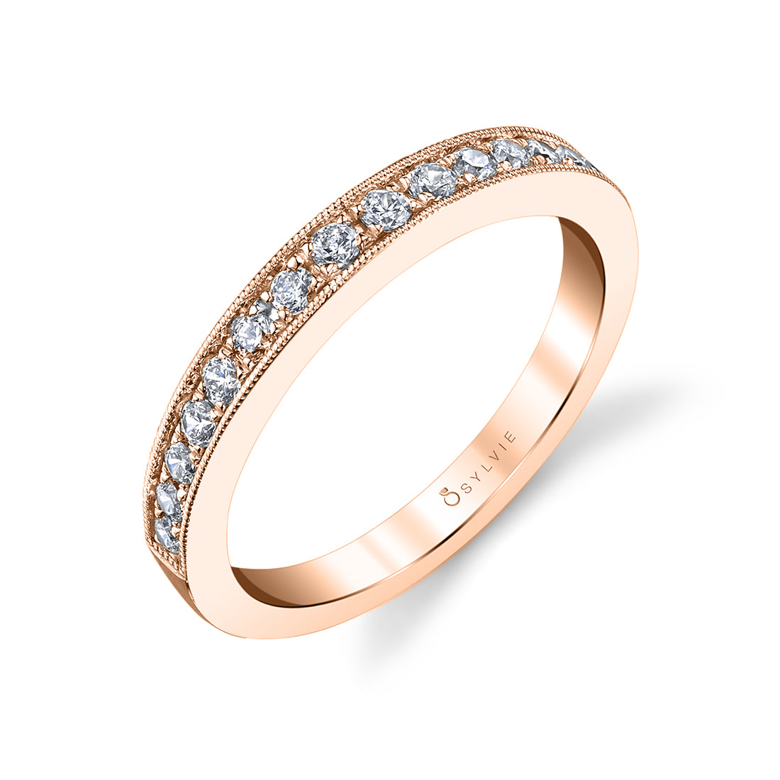 Classic Diamond Wedding Band - Cassie