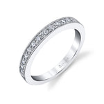 Classic Diamond Wedding Band - Cassie
