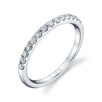 Classic Diamond Wedding Band - Celine